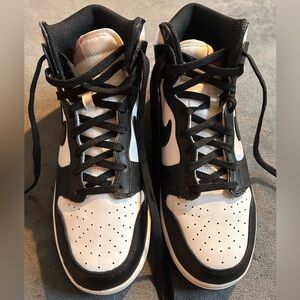 Like New Nike Dunk High Retro White Black Panda Women’s